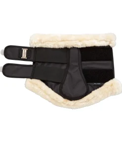 Clearance Guêtres de dressage en polaire Teddy Essential (antérieurs) Fourrure D'Agneau|Guêtres