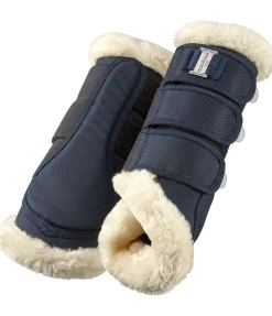 Best Guêtres de dressage en polaire Teddy Essential (postérieurs) Fourrure D'Agneau|Guêtres