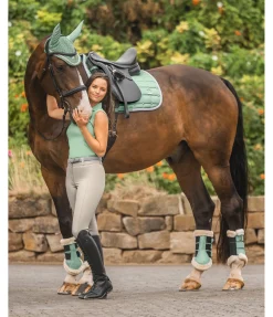 Outlet Guêtres de dressage en polaire Teddy Essential (antérieurs) Fourrure D'Agneau|Guêtres