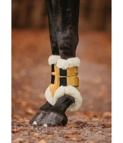 Hot Guêtres de dressage en polaire Teddy Essential (antérieurs) Fourrure D'Agneau|Guêtres