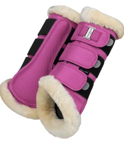 New Guêtres de dressage en polaire Teddy Essential (postérieurs) Fourrure D'Agneau|Guêtres