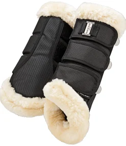 Outlet Guêtres de dressage en polaire Teddy Essential (postérieurs) Fourrure D'Agneau|Guêtres