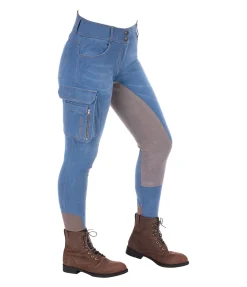 Hot Jeans de randonnée avec fond intégral en matière synthétique Aspen Femme Pantalons À Fond Intégral