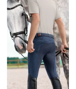 Best Jeans d'équitation avec fond intégral Grip homme San Francisco Homme Pantalons D'Équitation Homme