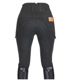 Outlet Jeans d'équitation grip taille haute Laura Femme Pantalons D'Équitation À Grip