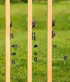 Discount Kit d'isolateurs pour ruban T-Post Profi Electrificateur De Clôture|Isolateurs De Clôture