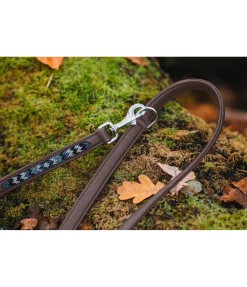 New Laisse en cuir avec perles Austin Laisses Pour Chien