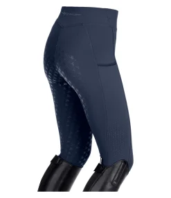 Legging d'équitation à fond intégral grip enfant Laser Cut Enfant Pantalons D'Équitation Enfants