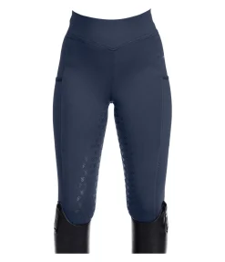 Legging d'équitation à fond intégral grip enfant Laser Cut Enfant Pantalons D'Équitation Enfants
