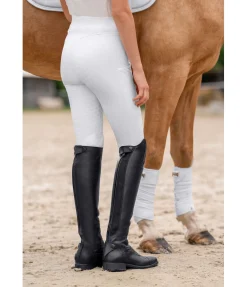 Online Legging d'équitation à fond intégral grip enfant Laser Cut Enfant Pantalons D'Équitation Enfants