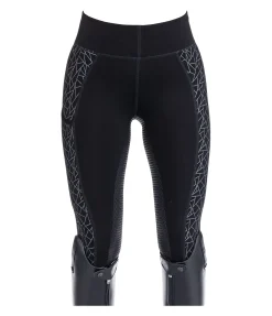 Legging d'équitation à grip intégral Holographic Femme Leggings D'Équitation