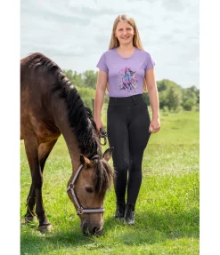 Online Legging d'équitation hybride à fond intégral grip enfant Eloise Enfant Pantalons D'Équitation Enfants
