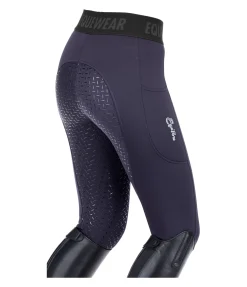 Best Legging d'équitation hybride et thermique à fond intégral grip Malea Enfant Pantalons D'Équitation Enfants