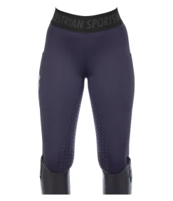Best Legging d'équitation hybride et thermique à fond intégral grip Malea Enfant Pantalons D'Équitation Enfants