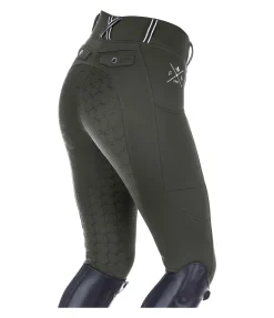 Legging d'équitation thermique avec fond intégral grip Juliette Femme Leggings D'Équitation|Pantalons D'Équitation D'Hiver