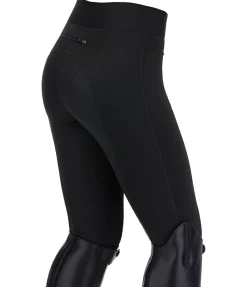 Best Legging d'équitation thermique à fond intégral grip enfant Elina Enfant Pantalons D'Équitation Enfants