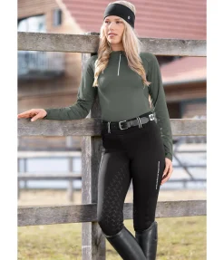 Outlet Legging d'équitation thermique avec fond intégral grip Juliette Femme Leggings D'Équitation|Pantalons D'Équitation D'Hiver