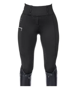 New Legging d'équitation thermique à fond intégral grip Kassandra Femme Leggings D'Équitation|Pantalons D'Équitation D'Hiver