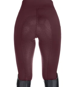 Hot Legging d'équitation thermique à fond intégral Grip Hermine Femme Leggings D'Équitation|Pantalons D'Équitation D'Hiver