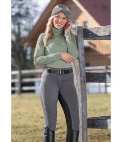 Legging d'équitation thermique à fond intégral Noelle Life Cycle Femme Pantalons À Fond Intégral|Leggings D'Équitation