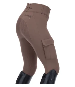 Outlet Legging d'équitation thermique à fond intégral grip Amber Femme Leggings D'Équitation|Pantalons D'Équitation D'Hiver