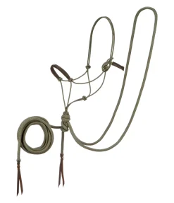 Hot Licol à noeuds avec rênes Mecate Merano Licols À Noeuds