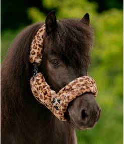 Licol en polaire Teddy Protection Fourrure D'Agneau|Licols Pour Poneys & Poulains