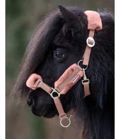 Online Licol poulain et shetland en polaire Teddy Cozy Adjustable Fourrure D'Agneau|Licols Pour Poneys & Poulains