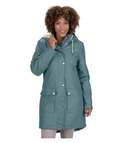 Discount Manteau de pluie avec doublure en fourrure Teddy Paris Femme Vestes & Manteaux