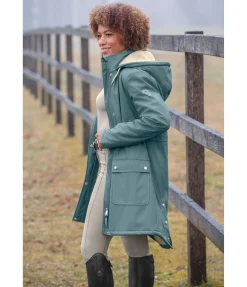 Discount Manteau de pluie avec doublure en fourrure Teddy Paris Femme Vestes & Manteaux