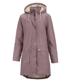 Outlet Manteau de pluie avec doublure en fourrure Teddy Paris Femme Vestes & Manteaux