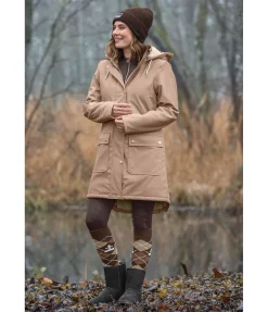 Manteau de pluie avec doublure en fourrure Teddy Paris Femme Vestes & Manteaux