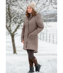 Discount Manteau de pluie avec doublure en fourrure Teddy Paris Femme Vestes & Manteaux