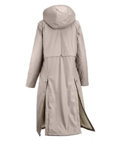 Clearance Manteau de pluie long à capuche doublé en fourrure Teddy Paris Femme Vestes & Manteaux