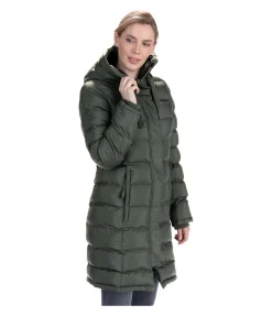 Discount Manteau d'équitation matelassé à capuche Minou Femme Vestes & Manteaux
