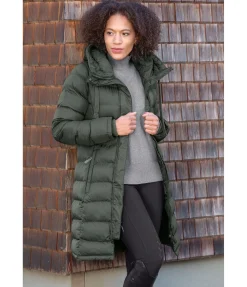 Discount Manteau d'équitation matelassé à capuche Minou Femme Vestes & Manteaux