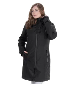 Outlet Manteau d'équitation softshell à capuche Aurelie Femme Vestes & Manteaux