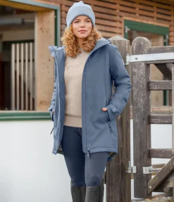 Discount Manteau d'équitation technique à capuche Eliza II Femme Vestes & Manteaux