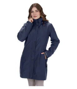 Outlet Manteau d'équitation technique 3 en 1 à capuche Phoebe Femme Vestes & Manteaux
