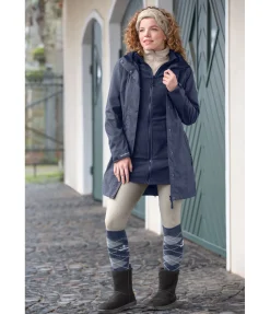 Outlet Manteau d'équitation technique 3 en 1 à capuche Phoebe Femme Vestes & Manteaux
