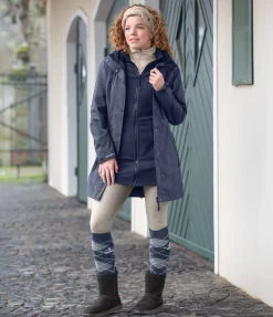 Outlet Manteau d'équitation technique 3 en 1 à capuche Phoebe Femme Vestes & Manteaux