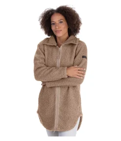 Discount Manteau en polaire Teddy Chiara Femme Vestes Sweat, Vestes Polaire & Hoodies