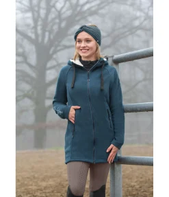 New Manteau polaire à capuche Greta Femme Vestes Sweat, Vestes Polaire & Hoodies