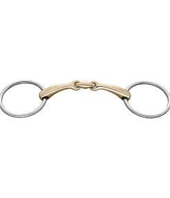 Hot Mors à anneaux Sensogan Dynamic RS Mors Double Brisure