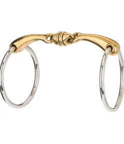 Sale Mors à anneaux double brisure Anatomical Roll épaisseur 16 mm Mors Double Brisure