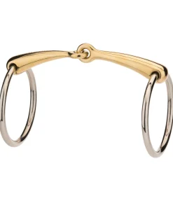 Hot Mors à anneaux simple brisure épaisseur 16 mm Mors Simple Brisure|Mors Pour Poneys