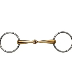 New Mors à anneaux simple brisure épaisseur 16 mm Mors Simple Brisure|Mors Pour Poneys