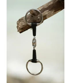 Clearance Mors à olives en caoutchouc double brisure épaisseur 14 mm Mors Double Brisure