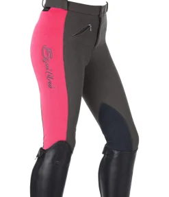 Sale Pantalon d'équitation à basanes enfant Cora Enfant Pantalons D'Équitation Enfants|Mode D'Équitation De Concours Enfants