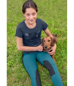 Hot Pantalon d'équitation à basanes enfant Cora Enfant Pantalons D'Équitation Enfants|Mode D'Équitation De Concours Enfants